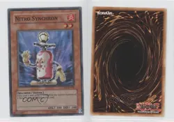 Nitro Synchron Unlimited YuGiOh The Duelist Genesis #TDGS-EN02 2008 7m3 - Image 3
