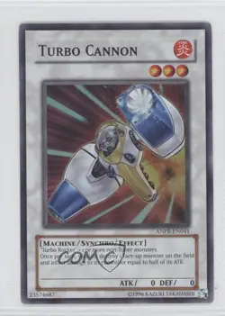 Turbo Cannon (Super Rare) Unlimited YuGiOh Ancient Prophecy #ANPR-EN041 2009 0b5 - Image 1