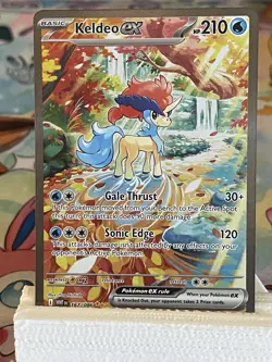 Kaldeo ex 167/086 White Flare Special Illustration Rare Pokemon Card -NEAR MINT - Image 3