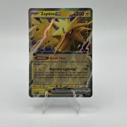 Pokemon TCG Zappos ex regular Card SVP 49 Black star Promos NM - Image 1