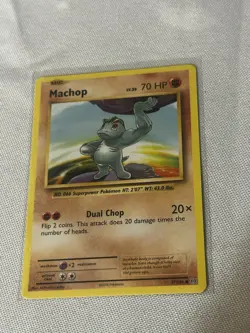 Machop - XY: Evolutions (57/108) - Lightly Played - Pokemon Card - Image 1
