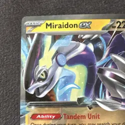 Miraidon ex SVP028 Scarlet & Violet Ultra Rare Holo Promo Pokemon Card * New * - Image 3