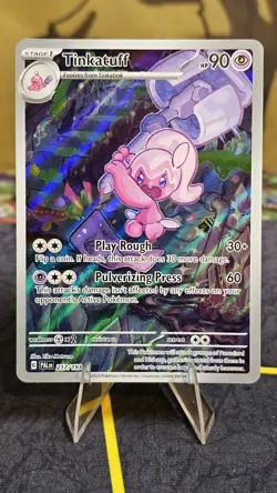 Tinkatuff 217/193 Paldea Evolved Illustration Rare Holo Pokemon Card - Image 1