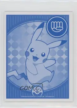Blank Card with Pikachu Back Pokemon XY Iroha Karuta 0cp0 - Image 1