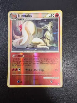 Pokemon 2011 Call of Legends Ninetales Reverse Holo Rare Vintage Pokemon Card - Image 1