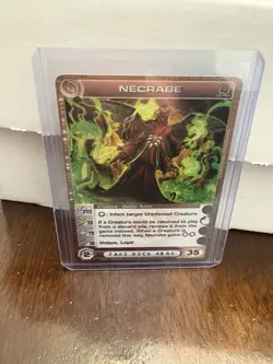 NECRABE - Minimum Energy - Max Wisdom & Speed - Ultra Rare Chaotic Card - Image 5