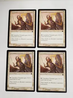 MTG Playset 4x Capashen Templar (Urza's Destiny/White/C) - BGM - Image 1