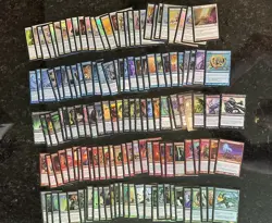 MTG Mirrodin Complete FOIL Set Magic The Gathering Cards NM - *ALL FOIL* - Image 1