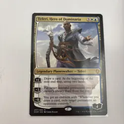 Teferi, Hero of Dominaria, MTG, Dominaria, Magic the Gathering, 207 - Image 1