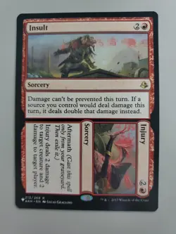 MTG Insult/Injury The List Reprints Regular Rare - Image 1