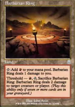 MTG - Barbarian Ring - Odyssey - NM, English Magic FLAT RATE SHIP - Image 1
