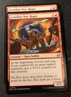 Frontline War-Rager X2 - EOE - MTG - EN - NM - 0134 - Image 1