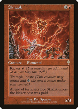 mtg magic Skizzik invasion ENGLISH - Image 1