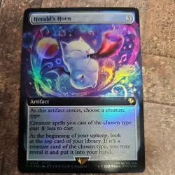 Herald's Horn EXTENDED FOIL MTG - Image 1