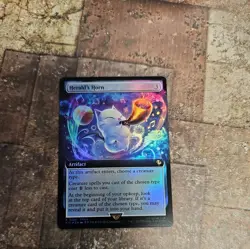 Herald's Horn EXTENDED FOIL MTG - Image 2