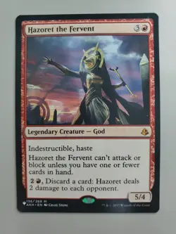 MTG Hazoret the Fervent The List Reprints Regular Mythic - Image 1