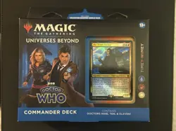 MTG Universes Beyond: Doctor Who Timey Wimey Commander Deck New Sealed - Image 1