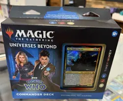 MTG Universes Beyond: Doctor Who Timey Wimey Commander Deck New Sealed - Image 1