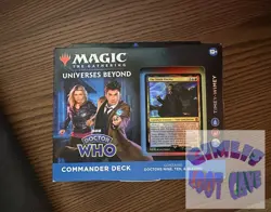 MTG Universes Beyond: Doctor Who Timey Wimey Commander Deck New Sealed - Image 1