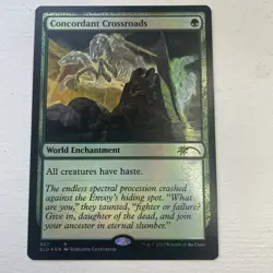MTG Secret Lair Drop Series Concordant Crossroads Foil NM - Image 1