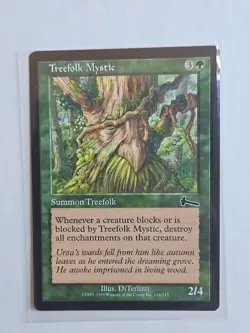 Treefolk Mystic - Urza's Legacy - LP - MTG Magic - Common - Creature - Image 1