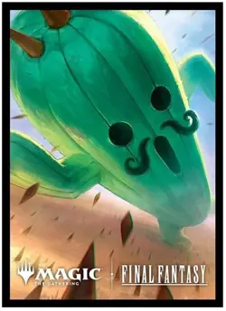 Final Fantasy V9 Cactuar 100 ULTRA PRO MTG deck protectors card sleeves - Image 1