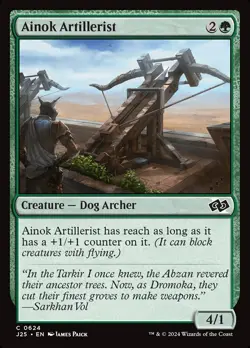 (x4) Ainok Artillerist 0624 Play Set Common Foundations Jumpstart MTG Near Mint - Image 1