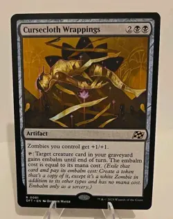 Cursecloth Wrappings MTG Aetherdrift Regular - Image 1