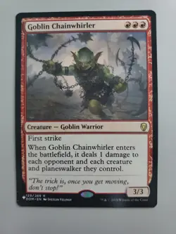 MTG Goblin Chainwhirler The List Reprints Regular Rare - Image 1