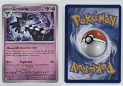 Gothitelle Pokemon SV02: Paldea Evolved #092 0y59 - Image 3