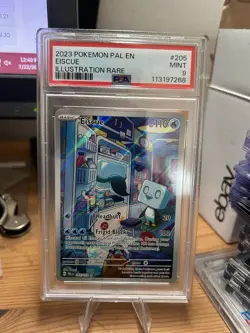 2023 Pokemon Scarlet and Violet Paldea Evolved Eiscue Illustration Rare PSA 9 - Image 1