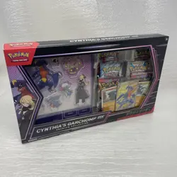 Pokemon TCG Cynthia's Garchomp ex Premium Collection Box Sealed New - Image 1