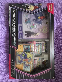 Pokemon TCG Cynthia's Garchomp ex Premium Collection Box Sealed New - Image 1