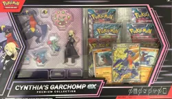 Pokemon TCG Cynthia's Garchomp ex Premium Collection Box Sealed New - Image 1
