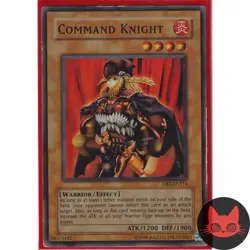 Yugioh Command Knight DB2-EN114 Super Rare LP - Image 1