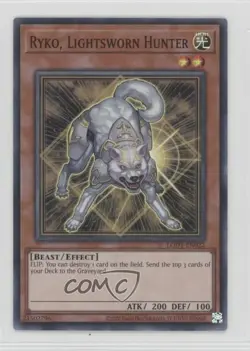 Ryko Lightsworn Hunter Unlimited YuGiOh Light of Destruction #LODT-EN022 12sd - Image 1