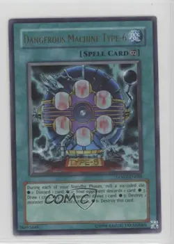Dangerous Machine Type-6 Unlimited YuGiOh Light of Destruction #LODT-EN096 0w6 - Image 1