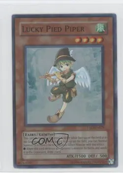 Lucky Pied Piper Unlimited YuGiOh Tactical Evolution #TAEV-EN0021 2007 0b5 - Image 1