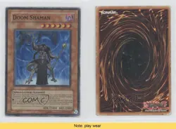 Doom Shaman Unlimited YuGiOh Tactical Evolution #TAEV-EN0025 2007 READ 0g4 - Image 3