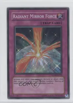 SR - Radiant Mirror Force Unlimited YuGiOh of the Breaker #FOTB-EN055 2007 0b5 - Image 1