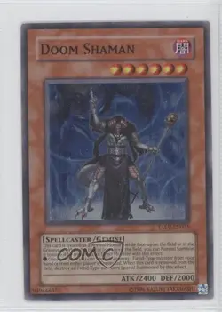 Doom Shaman Unlimited YuGiOh Tactical Evolution #TAEV-EN0025 2007 1l2 - Image 1