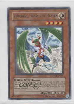 R - Zeradias Herald of Heaven Unlimited YuGiOh Force the Breaker #FOTB-EN018 0b5 - Image 1