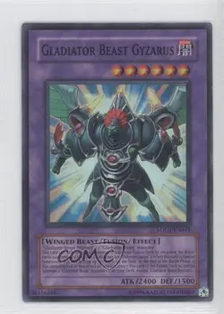 Gladiator Beast Gyzarus Unlimited YuGiOh Light of Destruction #LODT-EN044 0b5 - Image 1