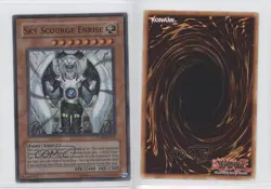 SR - Sky Scourge Enrise Unlimited YuGiOh Force of the Breaker #FOTB-EN021 ic4 - Image 3