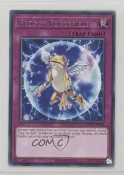 Froggy Forcefield Unlimited YuGiOh Light of Destruction #LODT-EN073 2008 12sd - Image 1