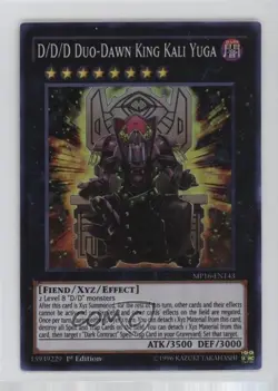 D/D/D Duo-Dawn King Kali Yuga 1st Ed. YuGiOh Mega-Tin Mega Pack #MP16-EN143 00jz - Image 1