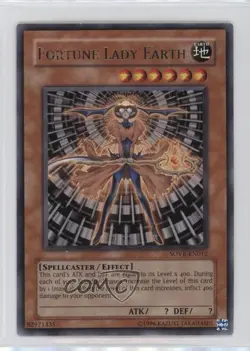 R - Fortune Lady Earth Unlimited YuGiOh Stardust Overdrive #SOVR-EN012 2009 0b3 - Image 1