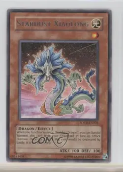R - Stardust Xiaolong Unlimited YuGiOh Overdrive #SOVR-EN002 2009 e6j - Image 1