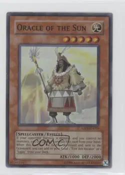 Oracle of the Sun Unlimited YuGiOh Absolute Powerforce #ABPF-EN019 2010 1z8 - Image 1