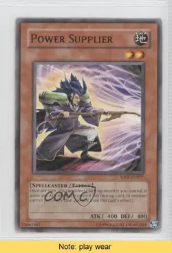 Power Supplier Unlimited YuGiOh Absolute force #ABPF-EN007 2010 READ 0b5 - Image 1